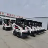 Carregadeiras de montar movidas a combustível de fábrica, minicarregadeiras de pneus e pequenas carregadeiras de limpeza para fazendas