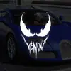 Pegatinas de Anime Venom para Coche Pegatinas Decorativas para Ventana de Coche, Carrocería, Motocicleta, Vehículo Eléctrico Pegatinas Reflectantes Geniales
