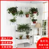 Estante de Flores para Interiores Ahorra Espacio, Multicapa y Sencillo para Balcón y Sala de Estar, Adecuado para Plantas Suculentas