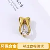 Broche Criativo de Dente, Broche de Escova de Dentes, Liga Ecológica, Desenho Animado Fofo, Broche Exquisito, Acessório Personalizado e Estiloso