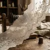 237480 Tela Tencel Malla Perforada Adorno de Encaje para Ropa de Mujer y Niños Faldas, Cinta de Encaje, Accesorios para Prendas, Adorno de Encaje Bordado