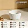 Juegos de cuencos y platos de color sólido con patrón de roca, decorados con bajo vidriado, juegos de vajilla de cerámica, juegos de cuencos y platos de alta gama para bricolaje para uso doméstico
