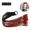 Pelucas de Cola de Caballo Dreadlock Estilo Europeo y Americano al por Mayor para Niños, Pelucas de Gomas Elásticas de Colores, Trenzas Boxeadora de Colores de Fibra de Alta Temperatura
