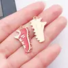 Accesorios de Aleación Esmaltada para Manualidades Colgante Ropa Deportiva Zapatos Bate de Béisbol Llavero Hecho a Mano Pendientes Colgante de Joyería