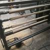 Máquina automática redonda de cuatro estaciones para azada de varilla, martillo para azada, máquina para varilla redonda, fabricación de madera residual, lijadora para varilla de madera