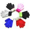 Guantes de punto cálidos a prueba de frío de invierno para niños de 5 a 12 años, guantes mágicos de cinco dedos para estudiantes de escuela primaria, guantes deportivos al aire libre