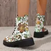 Nuevas Botas de Media Caña con Cremallera Lateral y Punta Redonda Talla Grande de Comercio Exterior Otoño/Invierno 2026 Estilo Británico Transfronterizo Botas Adelgazantes Europeas y Americanas para Mujer