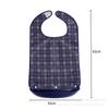 Impermeable para ancianos Impermeable para ancianos Comida Antifouling Pantufla Babero Babero para adultos Bolsillo para alimentos Cuidado en residencia de ancianos