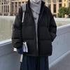 Jaqueta acolchoada de algodão masculina 2022, nova roupa coreana da moda de inverno, casaco com gola alta, jaqueta acolchoada de algodão, roupa de estudante para amantes de pão