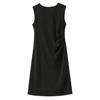 Vestido Colete Estiloso e Fashion para o Trabalho, Roupa Feminina, Novo Estilo Verão 2026, Vestido de Comprimento Médio, Sem Mangas, Estilo Doce e Picante