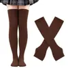Calcetines navideños, calcetines de vestir, Halloween, accesorios de cosplay, calcetines altos, calcetines de rayas para Acción de Gracias, guantes, calcetines, traje.