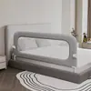 Valla de cama valla de protección para bebé valla anti-caídas para bebé deflector de mesita de noche plegable para viaje barandilla conveniente para niños un lado
