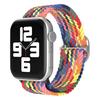 Recomendado adecuado para Apple Watch Correa de iWatch con hebilla deslizante elástica tejida de nailon de moda para Apple Watch