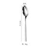 Faca e Garfo para Bife em Aço Inoxidável 304L com Imposto Incluso, Colher Redonda para Sopa, Talheres Domésticos Transfronteiriços, Faca para Manteiga para Comida Ocidental de Hotel, Garfo para Salada