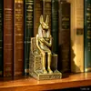 Estatua Guardiana Egipcia Creativa, Adorno para Mueble de TV de Sala de Estar Entrada, Decoración de Escritorio de Gama Alta para Gabinete de Vino
