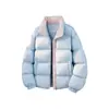 Jack Chuan Yang Invierno Nuevo Color Block Corta Estilo Kendall Chaqueta de Algodón para Hombre Holgada Engrosada Cálida Ropa de Algodón Exterior de Moda
