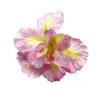 Flor de Iris Simulada Cabeza de Flor de Alicia Headdress DIY Pasador Accesorios de Flor Prop para Ramo de Boda Decoración de Pared de Flores