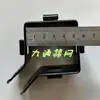 Conector hebilla de fijación para valla de barandilla accesorios de sujeción para red de aislamiento de equipo robotizado anillo de presión bisagra de oreja cubierta de pie