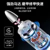 Soporte Transfronterizo para 200 Unidades de Pulidores de Uñas Eléctricos con Empaque de Logo Personalizado, Recargable, Pantalla de 10 Velocidades, Máquina de Belleza para Uñas