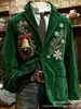 Sitio independiente transfronterizo Amazon TEME blazer de pana para hombre de manga larga con doble bolsillo