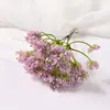 Novas flores de grama artificial de espuma, galhos, flores para artesanato DIY, cabeças de flores, acessórios para arranjos de flores artificiais, flor única para estilo de casamento e pastoral