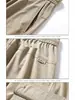 Pantalones casuales de comercio exterior transfronterizo para hombre, pantalones rectos holgados, pantalones de otoño para hombre, pantalones cargo estilosos estilo americano para uso en exteriores