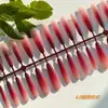 Puntas de Uñas de Colores Pre-Hechas Estilo Urbano, Uñas Portátiles Hechas a Mano con Degradado Difuminado, Fábrica de Productos Semi-Terminados de Arte para Uñas de Colores Premium de Alta Calidad