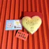 Popular Oro Puro 999 Exquisito de Gama Alta de Shuibei Regalo del Día de San Valentín Chino Declaración de Amor Regalo de Amor para Amigos Hombres y Mujeres Venta al por Mayor