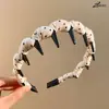 Novo Mais Vendido Versátil Bolinhas Onda Dentada Cabelo Suave Acessório de Cabelo Rosto Alto Lavagem do Rosto Diário Roupa Externa Roupa Externa Faixa de Cabelo