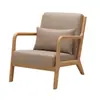 Sofá silla elegante de alta gama para cafetería, combinación de mesa redonda tipo hongo, combinación de mesa y silla para tienda de té con leche, fábrica de sofás sillas individuales