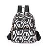 Mochila de Gran Capacidad de Tela Oxford de Nailon Nuevo Estilo Coreano Mochila Pequeña para Mujer Mochila Estampada de Moda para Mujer Bolso de Mujer