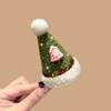 Grampo de cabelo estilo balé de Natal, chapéu de Natal, fofo, feminino, coração, todos os acessórios de cabelo, alto valor facial, franja lateral, grampo de cabelo, cocar