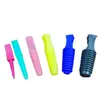 Tampão de Rosca de Silicone M3 a 32 com Cabo, Tampão de Proteção de Orifício de Rosca de Silicone com Plástico Sprayed Eletroplatado, Tampão de Silicone Resistente à Temperatura