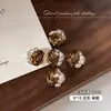 K9 Uñas de Huevo de Paloma Accesorios de Pedrería Celebridad de Internet Súper Brillante Esmeralda sin Fondo Ovalado Diamante Grande Uña Terminada Bola de Pedrería para Uñas