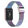 Para Samsung Fit3 Turtle Back Buckle Milanese Nice Watch Strap SM-R390 Aço Inoxidável Milanese Mesh Strap Watch Strap
