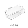 Estilo Ins arranjo de mesa elevador de superfície de mesa acrílico transparente decoração de mesa de escritório caixa de armazenamento prateleira