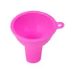 Funil de Silicone de Grau Alimentício Ferramenta para Despejar e Dispensar Óleo na Cozinha para Leite em Pó e Feijões, Funil Dispensador de Óleo Pequeno de Boca Larga e Grande Diâmetro