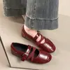 Zapatos nuevos de suela blanda, zapatos Mary Jane de cuero estilo ballet, zapatos planos para mujer 2026, mocasines bajos de otoño, Birkenstock