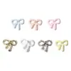 Mini Borboleta Liga Acessórios Nail Art Trendy Popular High-End Estilo Creme Pequeno Laço Decorações Nail Art