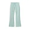 Ropa de Mujer al por Mayor Transfronteriza Estilo Europeo y Americano Verano 2026 Nuevos Pantalones Casuales de Tiro Bajo con Cordón y Micro-Campana