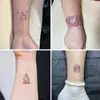Pegatinas de Tatuaje de Brillo Serie de Animales de Dibujos Animados Transfronterizas Son Imprescindibles para Actuaciones Infantiles, Viajes, Baile, Pegatinas Impermeables y de Larga Duración