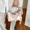 Bolso bandolera de moda estilo coreano para mujer, popular modelo nuevo, elegante y con estilo, popular bolso de hombro de lunares 2026