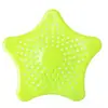 Pia de cozinha de estrela de cinco pontas criativa anti-entupimento banheiro filtro rede estrela do mar silicone dreno de piso Material TPR
