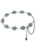 2025 Cadena de Cintura de Cadena Metálica Retro Europea y Americana con Suéter para Mujer Decorativa Versátil de Principios de Primavera Cinturón para Vestido Traje para Mujer
