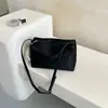 Moda Retro Bolso de Tofu de Gran Capacidad Bolso de Hombro de Nicho de Gama Alta Lujo Ligero Estilo Coreano Bolso de Mano Casual Transfronterizo