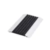 Tiras Antideslizantes para Escaleras de Aleación de Aluminio Tiras Planas para Peldaños de Jardín de Infancia Protectores de Esquina para Peldaños Planos Recubrimiento de Bordes Metálicos