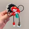 Anillo de Intestino Pequeño para Niños Sirena Estilo Coreano Niña Pequeña Blancanieves Goma Elástica Goma para el Cabello de Niña Goma para el Cabello de Estudiante
