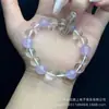 Pulsera Completa Jin Ba Da Cristal Amarillo Natural Ojo de Tigre Dorado Diseño de Cristal Amarillo Pulsera para Mujer Joyería Pulsera