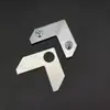 Aleación de Aluminio Gancho para Colgar Línea de Marco de Fotos de Ángulo Recto de 90 Grados Accesorios de Ferretería Espesor de 2 mm Esquina de Marco de Fotos de Porcelana de Cristal Venta Directa de Fábrica
