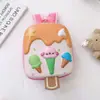 Nueva Mochila Escolar Infantil Linda Mochila de Dibujos Animados de Helado y Cáscara de Huevo para Niños de Jardín de Infancia Mochila Ligera para Bebé